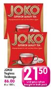 Joko Tagless Teabags-100's 