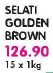 Selati Golden Brown-15 x 1kg 