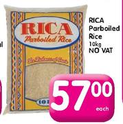 Rica Parboiled Rice-10kg Each