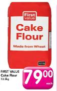 First Value Cake Flour-12.5kg Each