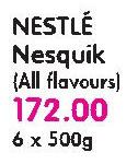 Nestle Nesquik (All Flavours)-6 x 500g
