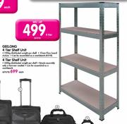 Geelong 4 Tier Shelf Unit(53112)
