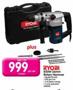 Ryobi 850W 26mm Rotary Hammer(Model:ED-260)-Per Set