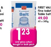 Cerebos Table Salt Poly-1kg
