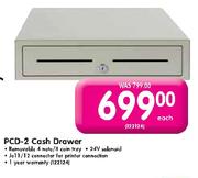 PCD-2 Cash Drawer-Each