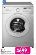 LG 8kg Silver Direct Drive Front Load Washer(F1288TDPS)