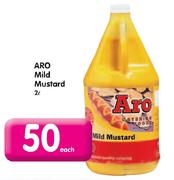 Aro Mild Mustard-2ltr Each
