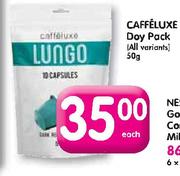 Caffeluxe Day Pack-50G Each