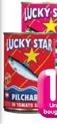 Lucky Star Pilchards(Tomato Or Chilli Sauce)-12x400G