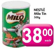 Nestle Milo Tin-500G Each