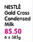 Nestle Gold Cross Condensed Milk-6 x 385gm