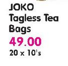 Joko Tagless Tea Bags-20 x 10's
