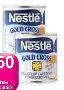 Nestle Gold Cross Condensed Milk-385gm Each