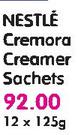 Nestle Cremora Creamer Sachets-12x125g 