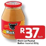Black Cat Peanut Butter-800gm