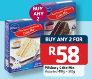 Pilsbury Cake Mix Assorted-2x410-510g