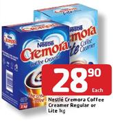 Nestle Cremora Coffee Creamer Regular or Lite-1kg Each