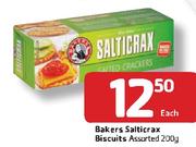 Bakers Salticrax Biscuits-200gm