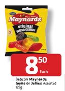 Beacon Maynards Gums Or Jellies Assorted- 125g Each