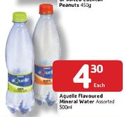 Aquelle Flavoured Mineral Water Assorted-500ml Each