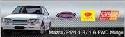 GUD Petrol Filter For Mazda/Ford 1.3/1.6 FWD Midge-Each