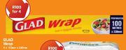 Glad Wrap-4x100x330mm