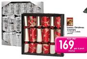 Luxury Christmas Crackers-Per 6 Pack