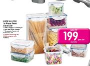 Look & Lock 16 Piece Food Saver Set-Per Set