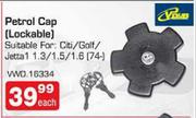 Petrol Cap(Lockable) For Citi/Golf/Jetta1 1.3/1.5/1.6(74-)