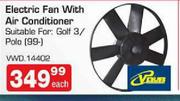 Vaves Electric Fan With Air Conditioner Suitable For Golf 3/Polo(99-)