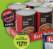 Foodco Baked Beans-410g per pack