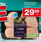 Farmer Brown Fresh Chicken Portions-per kg 
