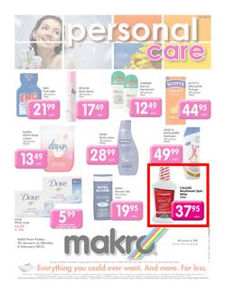 Makro : Personal Care (25 Jan - 4 Feb 2013), page 1