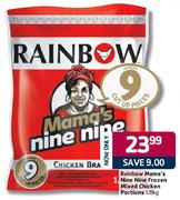 Rainbow Mama's Nine Nine Frozen Mixed Chicken Portions-1.15kg