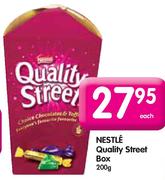 Nestle Quality Street Box-200g Each