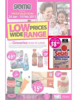 Game Western Cape : Low Prices Wide Range (24 Jan - 10 Feb 2013), page 1