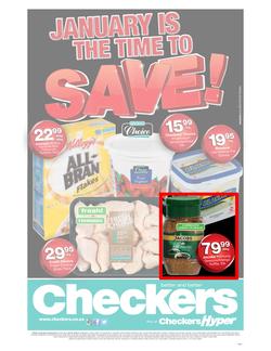 Checkers Western Cape : January is the time to save (23 Jan - 3 Feb 2013), page 1