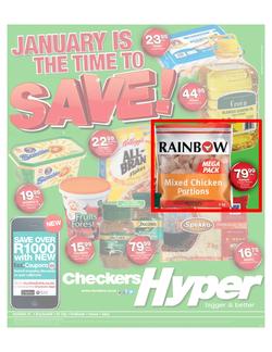 Checkers Hyper Western Cape : January is the time to save (23 Jan - 3 Feb 2013), page 1