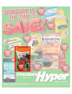 Checkers Hyper Western Cape : January is the time to save (23 Jan - 3 Feb 2013), page 1