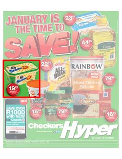 Checkers Hyper Western Cape : January is the time to save (23 Jan - 3 Feb 2013), page 1