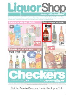 Checkers Western Cape : Liquor Shop (23 Jan - 2 Feb 2013), page 1