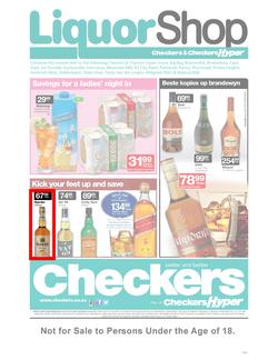 Checkers Western Cape : Liquor Shop (23 Jan - 2 Feb 2013), page 1