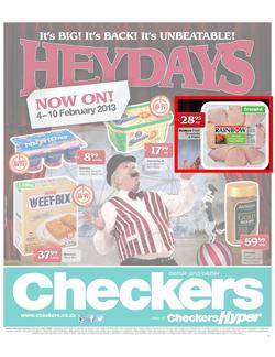 Checkers Western Cape : Heydays (4 Feb - 10 Feb 2013), page 1