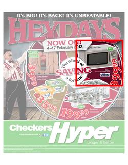 Checkers Hyper Western Cape : Heydays (4 Feb - 17 Feb 2013), page 1