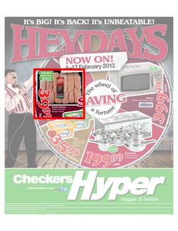 Checkers Hyper Western Cape : Heydays (4 Feb - 17 Feb 2013), page 1