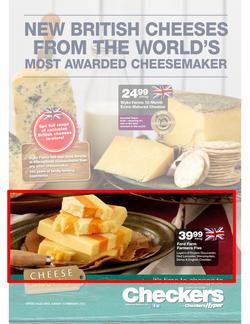 Checkers Gauteng : Cheese & Wine (27 Jan - 10 Feb 2013), page 1