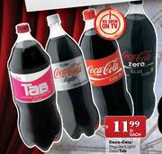 Coca-Cola/Regular/Light/Zero/Tab-2Ltr Each