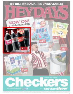 Checkers KZN : Heydays (3 Feb - 10 Feb 2013), page 1