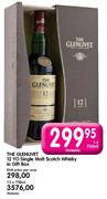 The Glenlivet 12 YO Single Malt Scotch Whisky-12 x 750ml