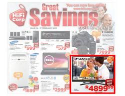 HiFi Corp : Great Savings You'll Love (14 Feb - 17 Feb 2013), page 1